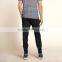 Cheap 100% Polyester Blank Men Zipper Hem Fashion Jogger Pants