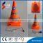 ABS base traffic warning lighted cone hats