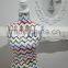 Wave Printing Elastic Fabric Female Mannequin