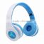 LED Scroller and EQ function Heandband Stereo wireless binaural headsets bluetooth In Stock from China factory