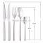 18/10 18/0 stainless steel cutlery set luxury patterns