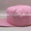 Pink Caps And Hats Pink Snapback With Metal Buckle