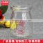 100ml yogurt glass bottle with one color printing