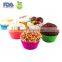 Reusable Silicone Muffin Cups , DIY silicone cake mold , BPA free food safe Silicone Baking cup