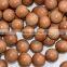 wood beads 12 mm round sandalwood beads/guru beads/japa mala