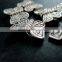 10x15mm vintage antiqued silver butterfly flat alloy beads DIY beading supplies 3993010