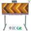 Customized Solar Outdoor Construction Led Flashing Arrow Sign, Solar Arrow Sign