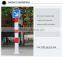 High quality aluminum alloy portable led flashing guide sign with pole solar traffic sign
