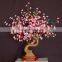 Led decoration flower bonsai tree