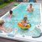 USA Lucite Acrylic Whirlpool hot tub swim spa pool combination