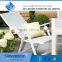 white easy clean oreutdoor patio furniture, outdoor patio polywood table, teslin outdoor furnitu(ts-C007)