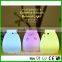 Promotional Christmas silicone bedlamp