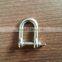 DIN5299-C AISI 304/316 stainless steel carbiner eyelet snap hook