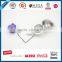 Manufacturer high quality stainless steel mesh ball tea strainer with heart shape tip