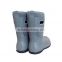 Womens Gray Neoprene Rubber Rain Boots Wholesale