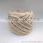 3 Strand Natural Pure Cotton Rope Braided Twisted Cord Custom size