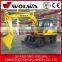 China Wolwa 10t DLS100-9A Wheel Shovel Excavator