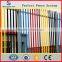 Professional Wrough Iron Balusters Palisade Fencing with pvc coated wholesale
