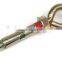 wells CE 3" yellow white galvanized steel meteal rigging israel sleeve eye anchor