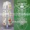 3 Tier Cardboard Greeting Card Display Stand with Sign Holder Hot