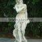 Praying resin lady figurine for garden