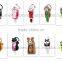 Liquid toilet pocketbac holder with silicone bottle