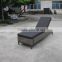 Outdoor Garden Patio Rattan Chaise Wicker Beach Lounge (BM-573)