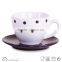Wholesale Ceramic Tea Cup and Saucer Set