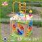 2017 New fashion 5 in 1 baby wooden activity cube toddlers best design wooden activity cube kids wooden activity cube W11B088