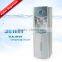COMPRESSOR COOLING VERTICAL FLOOR STANDING HOT AND COLD WATER DISPENSER, CE / CB WATER DISPENSER WITH STORAGE CABINET OR FREEZER