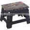 Customized Printing Plastic Folding Step Stool