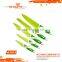 A3022 Colorful Non-stick Coating 5pcs Stainless Steel Knife Set