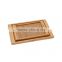 Customized nice tray salver on sale, bamboo tray, with handle