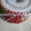Assorted pearl colors 38mm needle work sewing pin