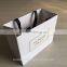 Custom Luxury Clothing packaging Paper shopping bag with ribbon handle