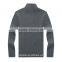 Casual men's winter wool knitted zip cardigan men plain knit cardigan sweater