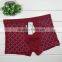 Fashion printed grid men underwear wholesale men boxer briefs boyshort