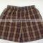 2015 new fashion cheap men's woven boxers good quality