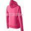 2018 High Quality Custom CVC Fleece New Design Fashion Blank Hooded Lady Hoody