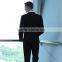 China Polyester Viscose Cheap Office Formal Black Coat Pant Men Suits