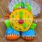 Hign quality infant crib hanging baby toy O'clock shape plush baby toy