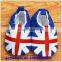 Soft Cotton England Flag Printed Baby Footwear