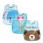 Wholesale waterproof cute newborn baby bib cartoon bib for newborn baby