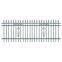 Easy Assembly, Non-welded Galvanized Steel Fence