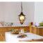 Flush Mount 1 Light Classical Droplight Restoring Ancient Ways Antique Brass Spray Lacquer Glass Metal