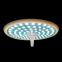 Medical Illuminating Equipment: Ceiling Mounting Single Dome LED Surgical Operating Room Lamps