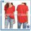 Custom OEM Facory Direct Sale New Design Casual Ladies T Shirts