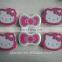 30x30cm hello kitty shape magic towel compressed tablet towelette for Girls' gift