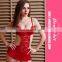 2016 High top quality black teddy suit lingerie