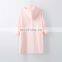 New Design Sweet Girls Loose Fit Cotton Coat With Hood